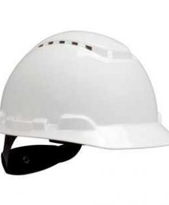 Mũ bảo hộ Thùy Dương không núm vặn màu trắng
