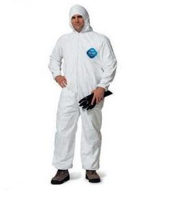 Quần áo chống hóa chất Hàn Quốc TYVEK màu trắng