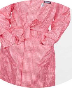 Áo mưa thời trang Hàn Quốc hồng chấm bi