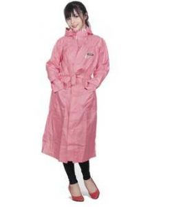 Áo mưa thời trang Hàn Quốc hồng chấm bi