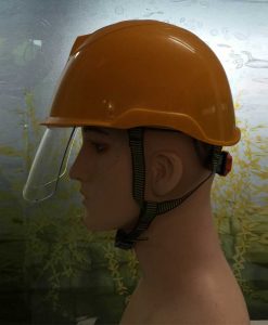 Mũ bảo hộ kiểu mũ bảo hiểm xe máy Hàn Quốc KJH-G02 màu vàng