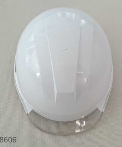 Mũ an toàn Hàn Quốc Kukje màu trắng có kính