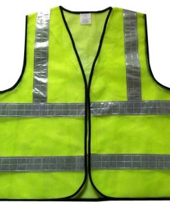 Áo lưới nõn chuối phản quang màu bạc