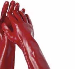 Găng tay chống Axit chống dầu X3-112R