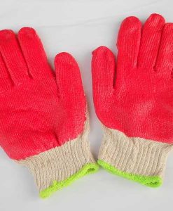 Găng tay sơn đỏ