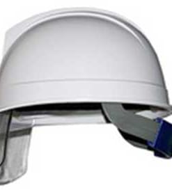 Mũ an toàn Hàn Quốc Kukje màu trắng có kính