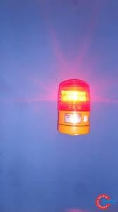 Đèn nhấp nháy loại to có nam châm ( dùng pin tiểu)