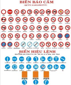 Biển cảnh báo, biển giao thông các loại