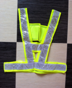 Áo phản quang chữ A màu xanh chuối