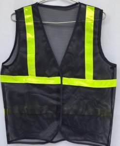 Áo lưới phản quang màu tím than