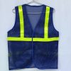 Áo lưới phản quang màu xanh công nhân