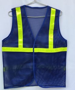 Áo lưới phản quang màu xanh công nhân