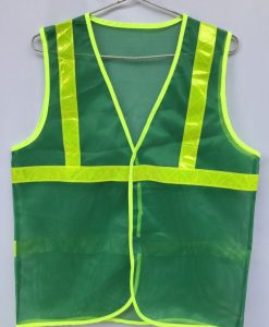 Áo lưới phản quang màu xanh lá cây