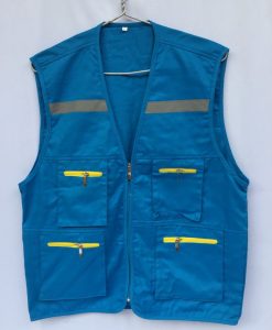 Áo bảo hộ Gile màu xanh ngọc