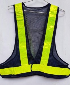 Áo lưới phản quang chữ A - màu tím than