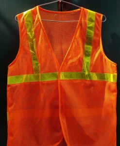 Áo lưới phản quang màu cam
