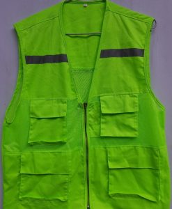 Áo bảo hộ Gile màu xanh chuối