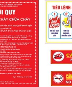 Bộ nội quy tiêu lệnh phòng cháy chữa cháy