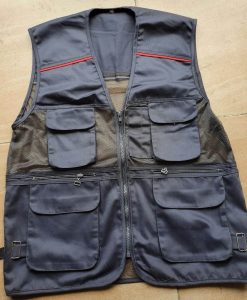 Áo bảo hộ Gile túi hộp màu tím than - cho quản lý