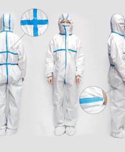 Bộ trang phục phòng chống dịch Bảo Hộ Phú Quý BYT03 (Quần áo liền + giày)