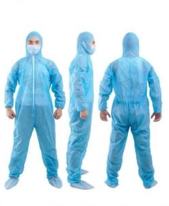 Bộ trang phục phòng chống dịch Bảo Hộ Phú Quý BYT02 (Quần áo liền + giày)