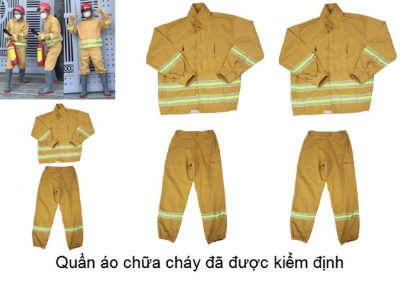 Bộ Quần Áo Chữa Cháy (Thông Tư 48 Kiểm Định) - Ảnh 2
