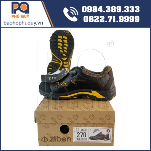 Giày Bảo Hộ Ziben ZB-142: Sự Kết Hợp Hoàn Hảo Giữa Thiết Kế Và Hiệu Suất